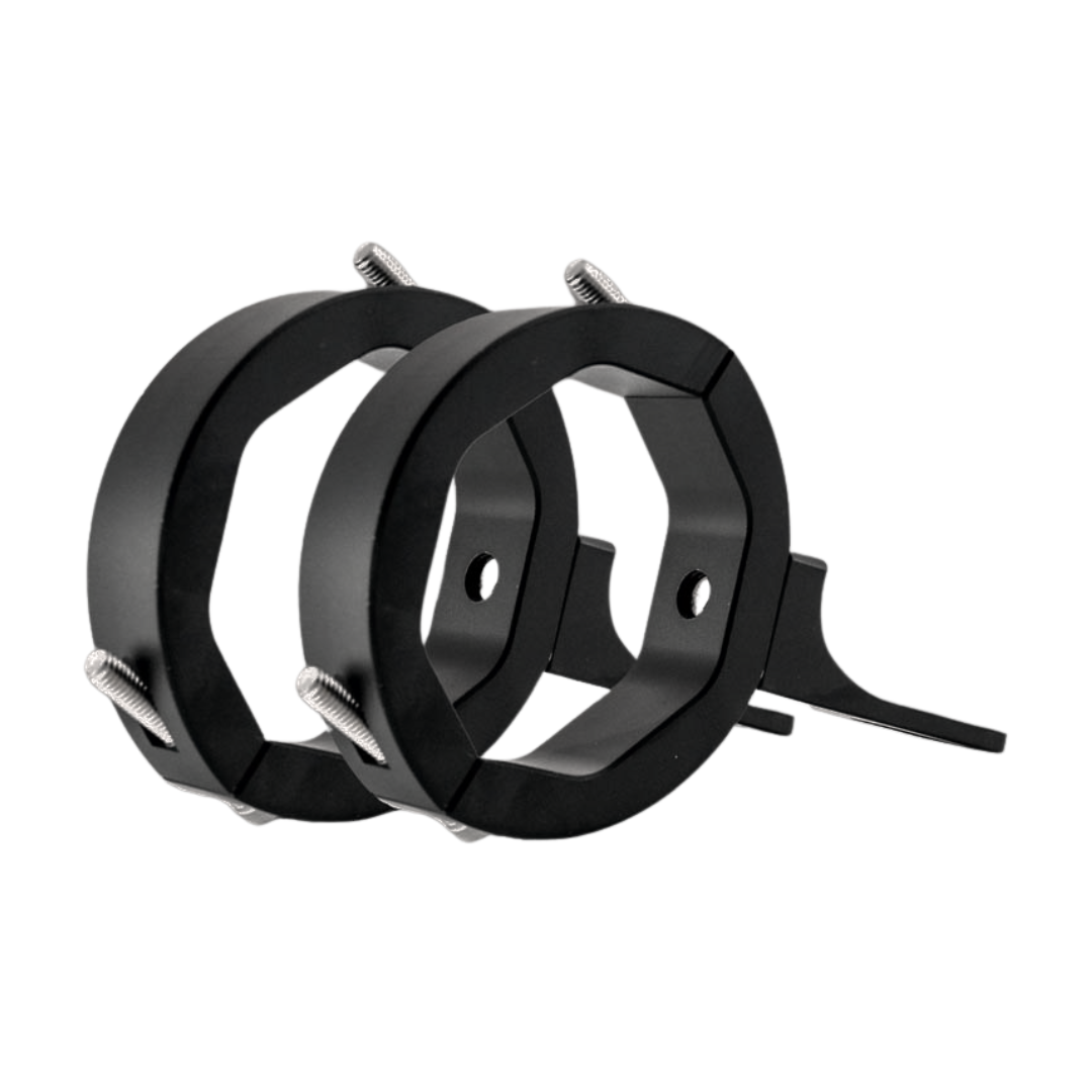 GOLD RUNWAY SPOTLIGHT BRACKET ALLOY UNIVERSAL 50MM-60MM BLACK