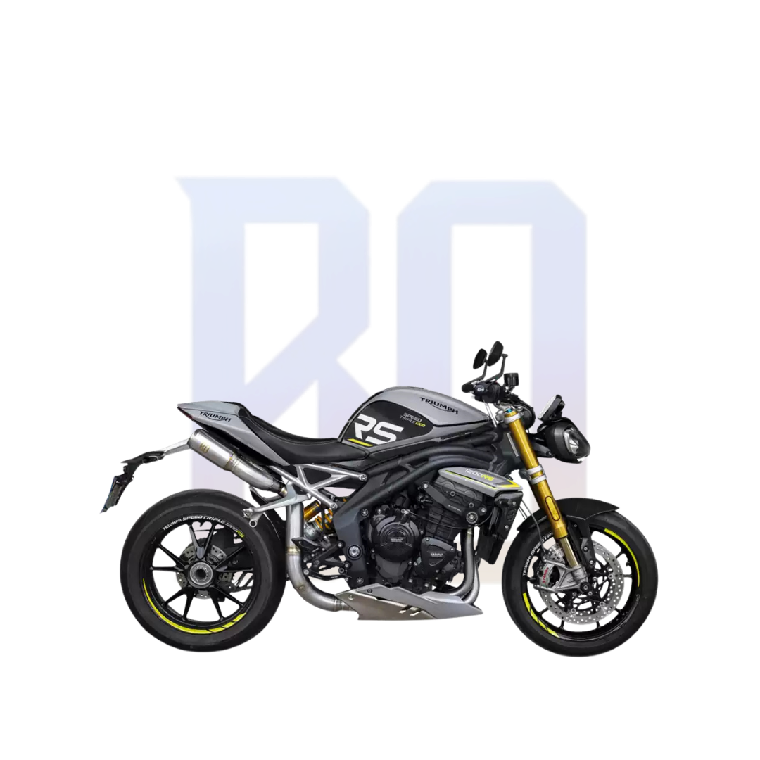 BURNOUT TITANIUM EXHAUST - TRIUMPH SPEED TRIPLE 1200RS RR