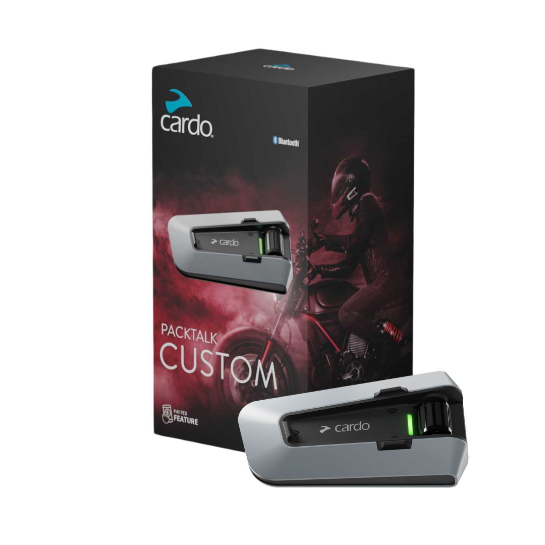 CARDO INTERCOM SYSTEM PACKTALK CUSTOM SINGLE