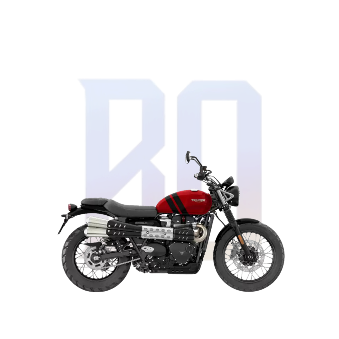 BURNOUT TITANIUM EXHAUST - TRIUMPH SCRAMBLER 900