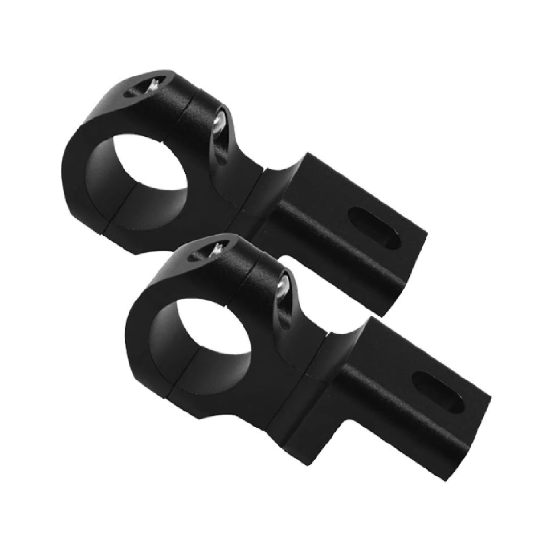 GOLD RUNWAY SPOTLIGHT BRACKET ALLOY UNIVERSAL 25MM BLACK