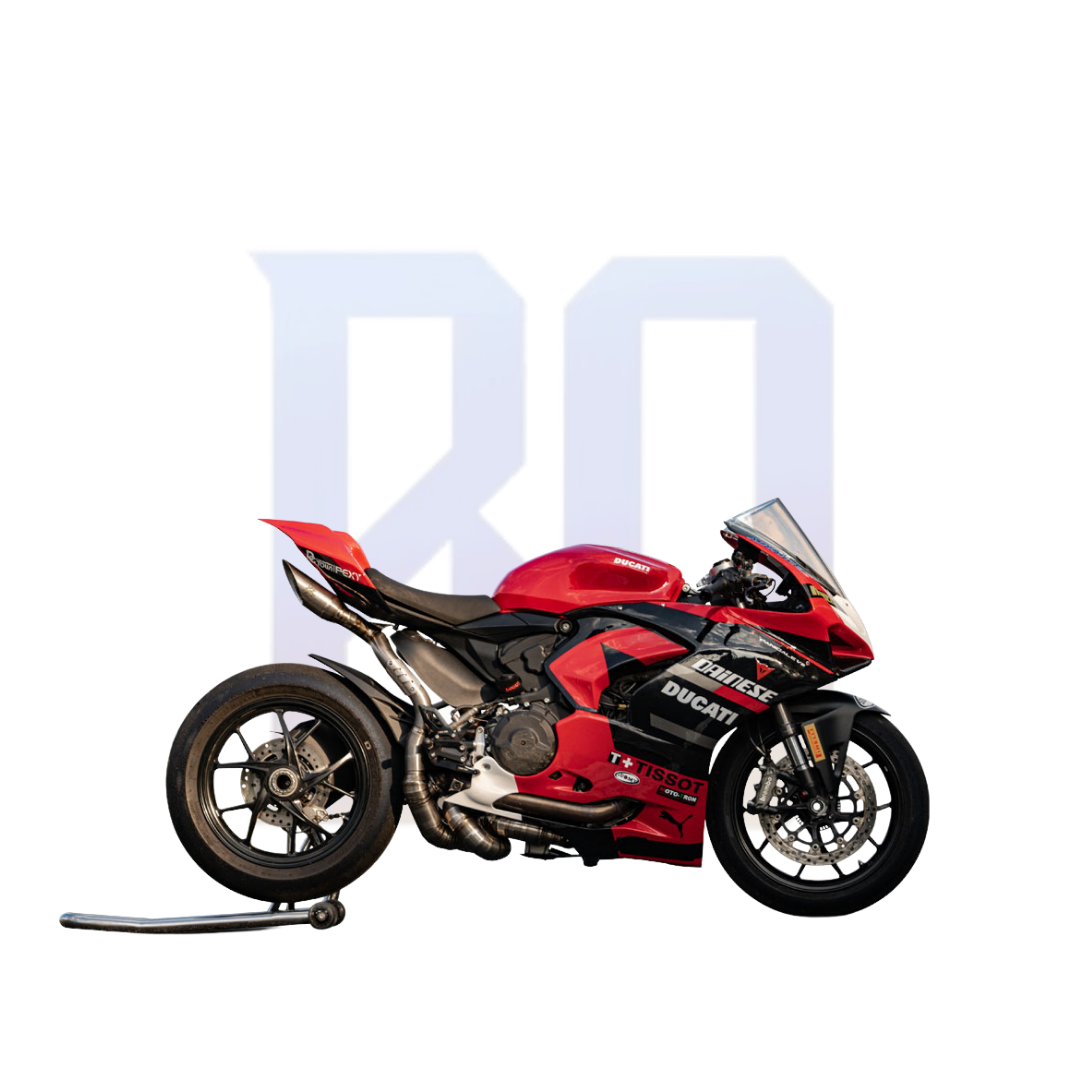 BURNOUT TITANIUM EXHAUST - DUCATI PANIGALE V2