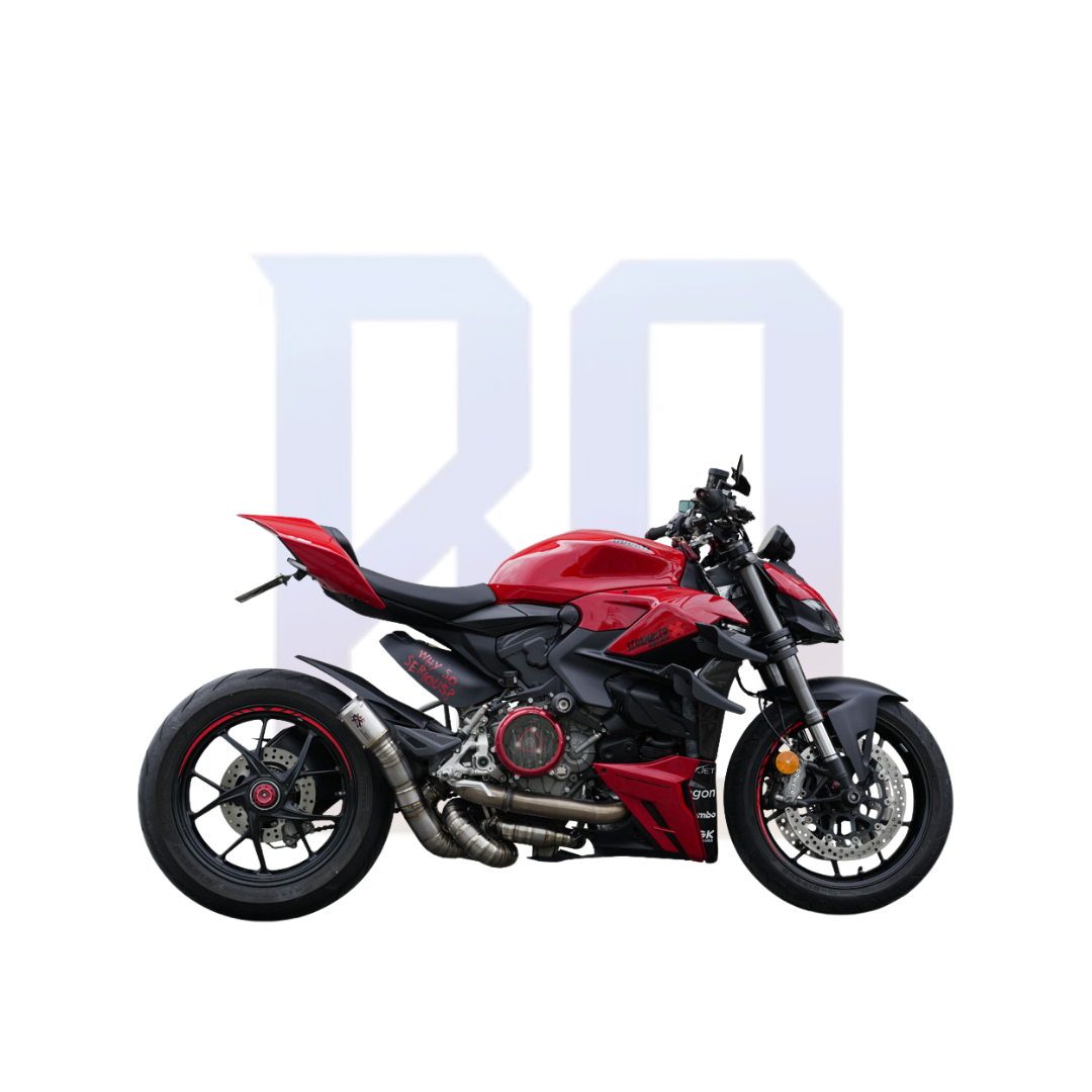 BURNOUT TITANIUM EXHAUST - DUCATI STREETFIGHTER V2