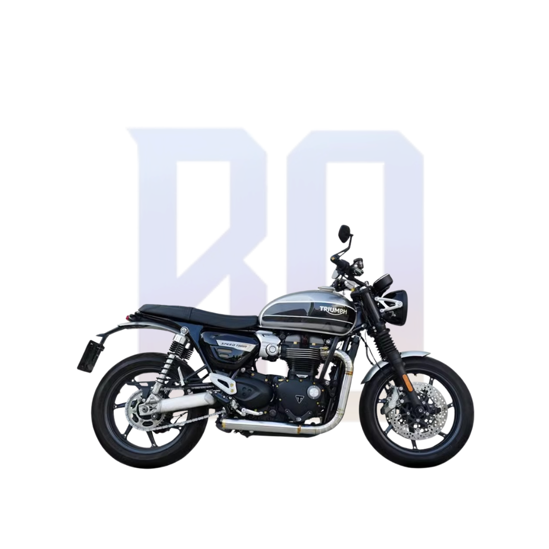 BURNOUT TITANIUM EXHAUST - TRIUMPH SPEED TWIN 1200 / THRUXTON RS
