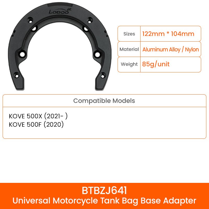 LOBOO TANK BAG MAGNETIC QUICK RELEASE