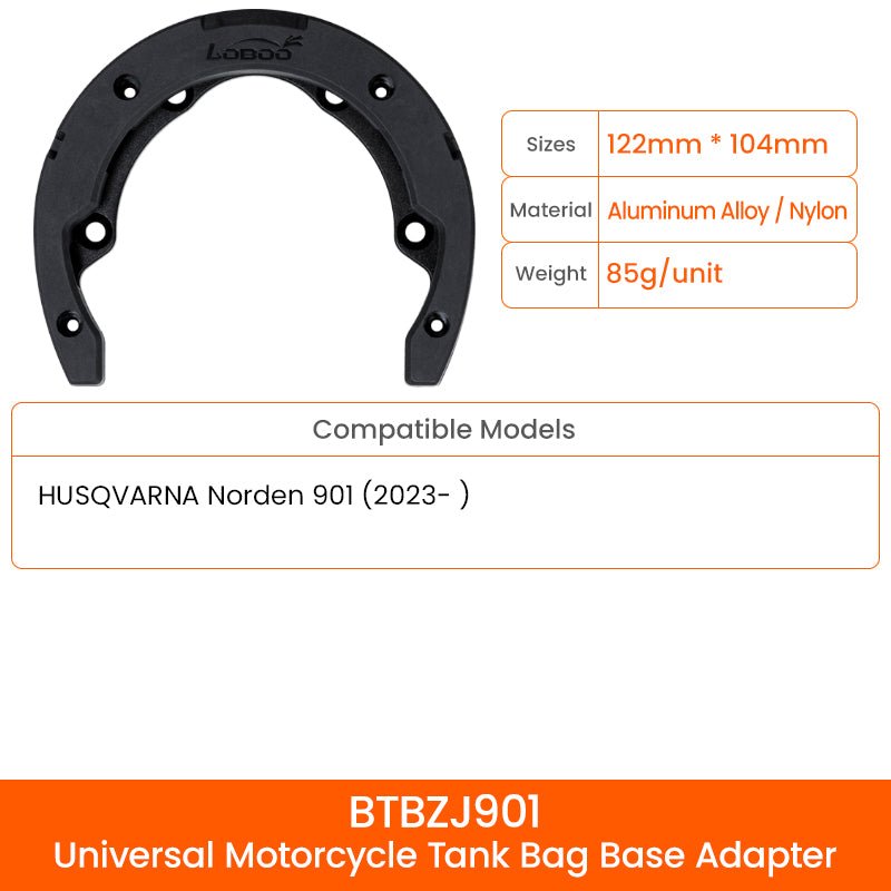 LOBOO TANK BAG MAGNETIC QUICK RELEASE