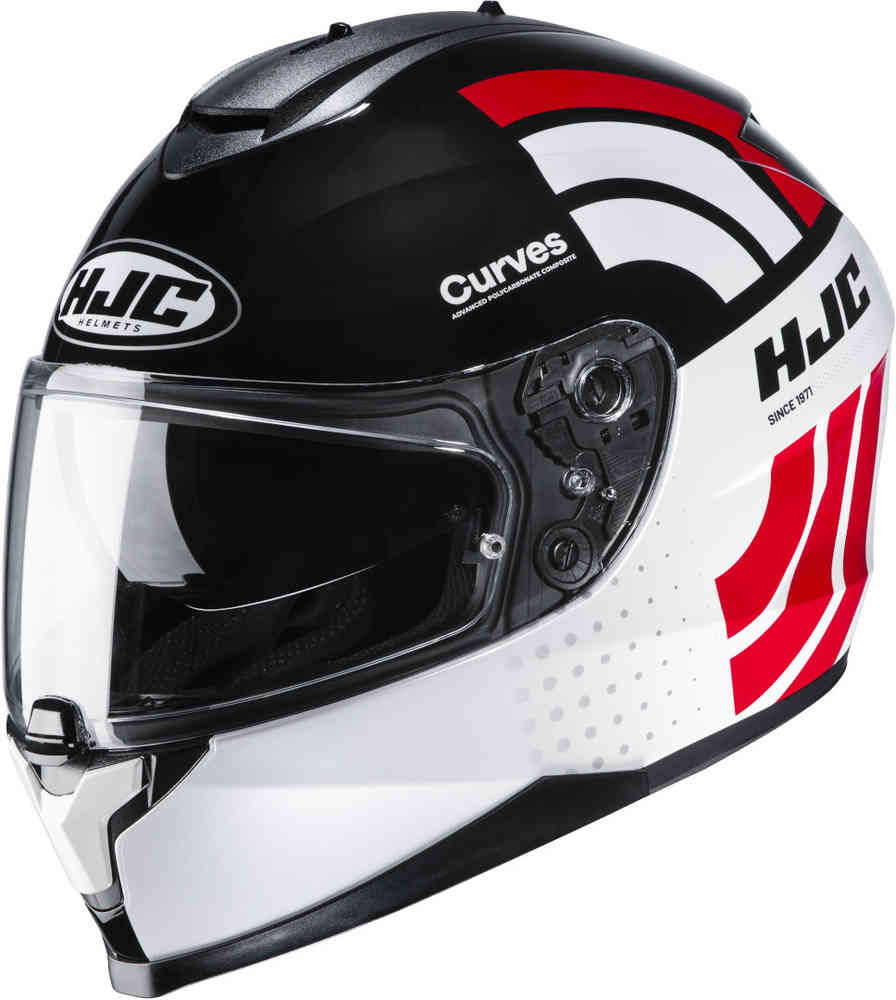 HJC DOUBLE VISOR FULL FACE HELMET C70 CURVES
