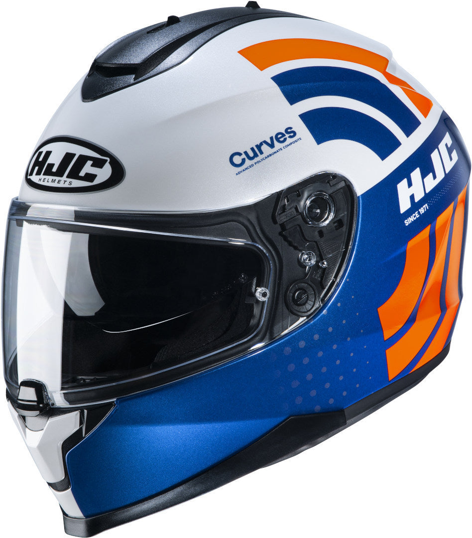 HJC DOUBLE VISOR FULL FACE HELMET C70 CURVES