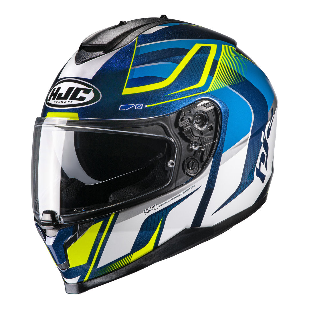HJC DOUBLE VISOR FULL FACE HELMET C70 LANTIC