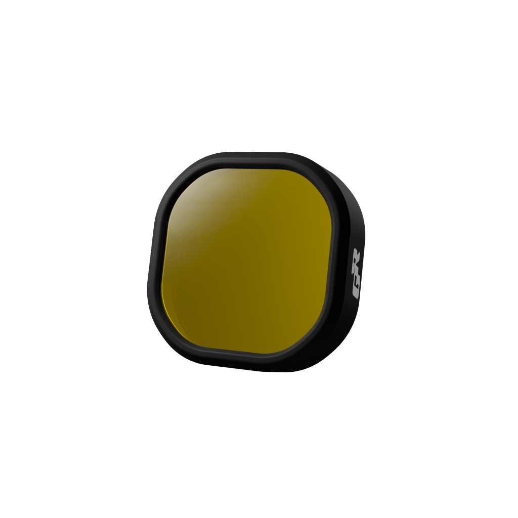 GOLD RUNWAY SPOTLIGHT COVER YELLOW X4