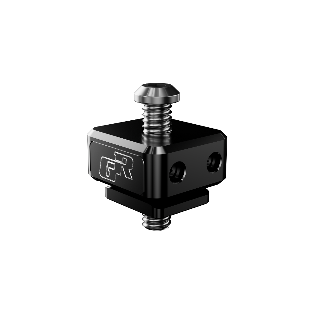 GOLD RUNWAY SPOTLIGHT BRACKET QUICK RELEASE MOUNTING