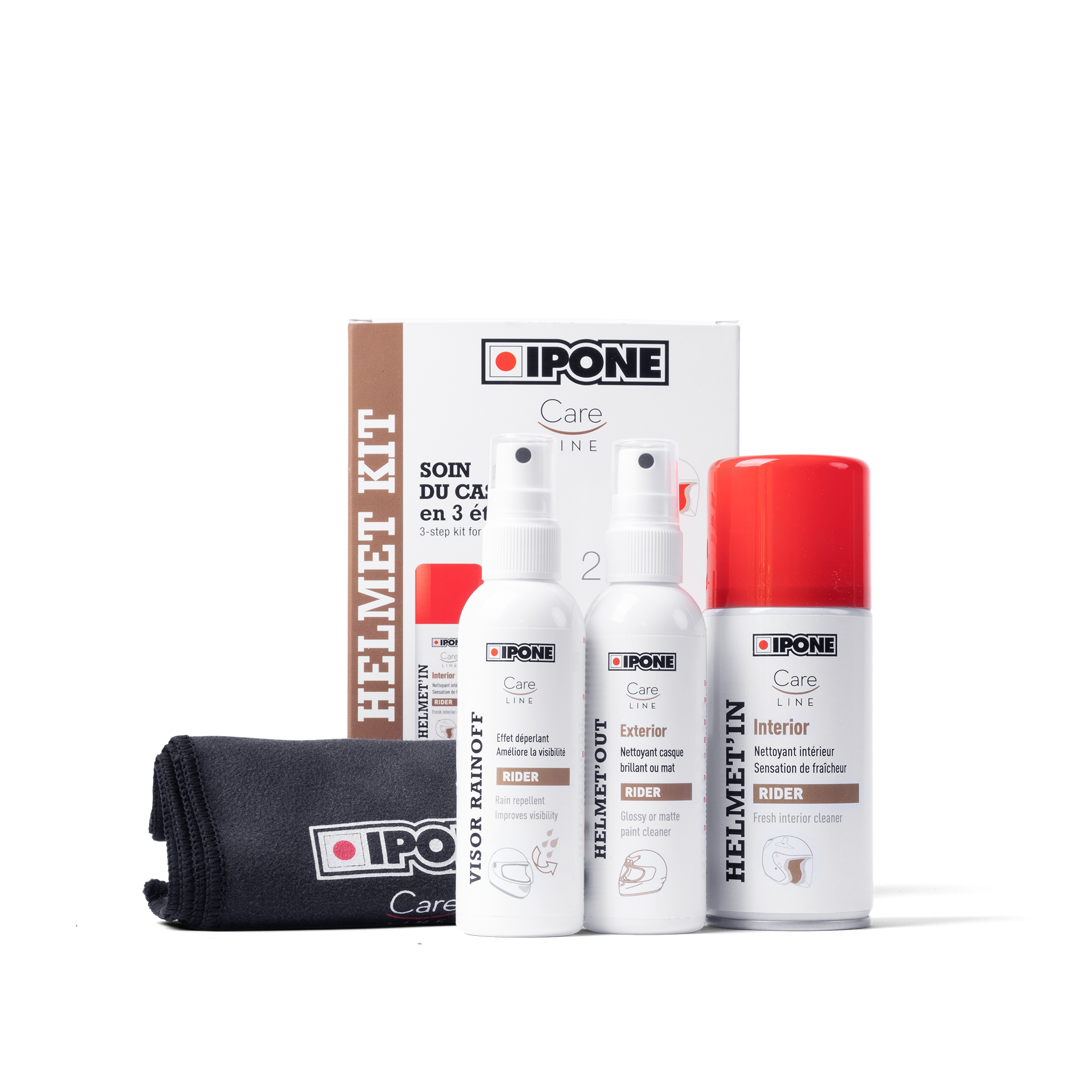 IPONE HELMET KIT (HELMET CARE 3-IN-1)